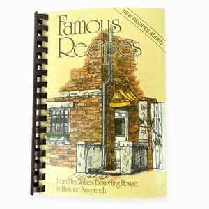 Famous Recipes From Mrs Wilkes' Boarding House in Historic Savannah Cookbook Vtg